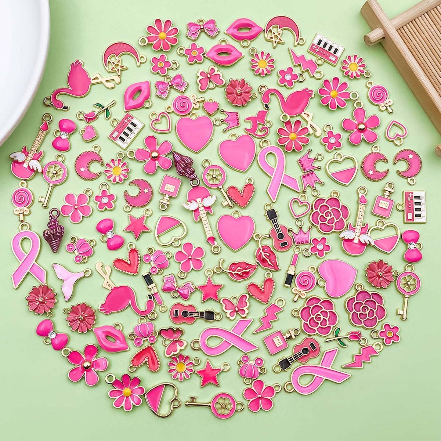 CM002-Fashion Mini Mix Pendant Charm